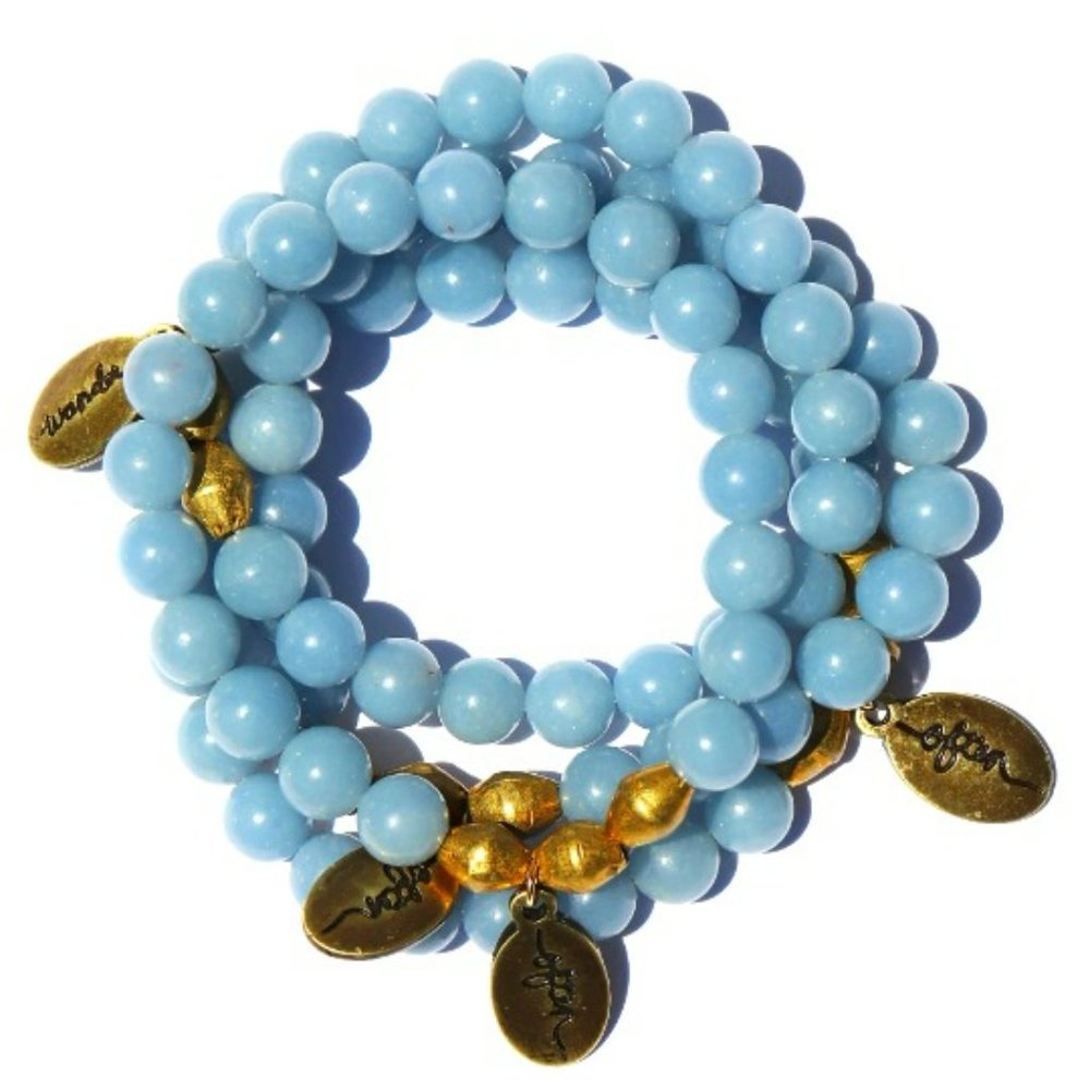Beaded Bracelet - Angelite